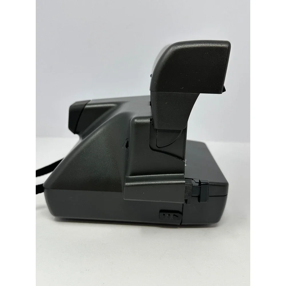 Vintage Polaroid OneStep CloseUp Instant Film Camera Black 600 Series Flash Case